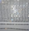 Catenella con strass crystal, vendita a multipli di cm 50