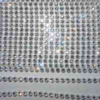 Catenella con strass crystal, vendita a multipli di cm 50