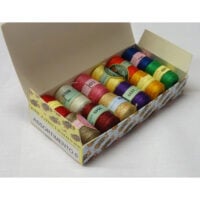 Cotone per merletto n°80, fil au chinois  assortimento n°6