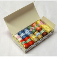 Cotone per merletto n°80, fil au chinois  assortimento n°1