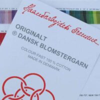 Danish flower thread/ cotone danese colorato haandrbejdets Fremme