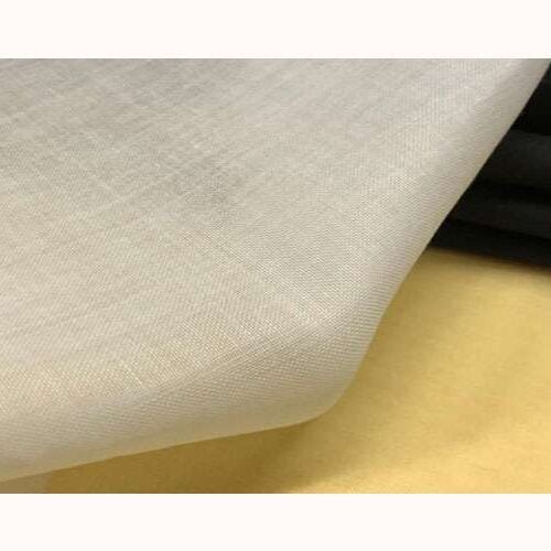 Voile di cotone (fili 26x25) sotema bianco-nero-giallo € 42,00 mt altezza cm 300 vendita a miltipli di 50 cm