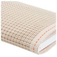 Smyrnastramin zweigart (fori 13/10 cm) 100% cotone, h 200 cm € 38,00 al metro, vendita a multipli di 50 cm