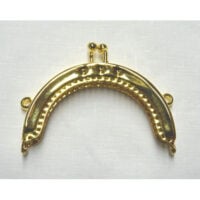 Chiusura per borsellino dorato cm 6,8