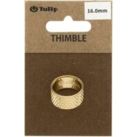 Ditale anello, ring thimble, tulip