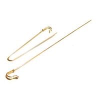 Spilla da piegare cm 18 , colore oro o argento