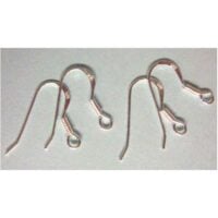 Ganci per orecchini in argento 925, 4 coppie