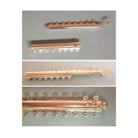 Chiusura a carabina, argento 925, 3-6-7-8-10 fori