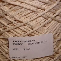 Cotone macrame' tripolino thai n° 1 100% cotone, 100% italiano