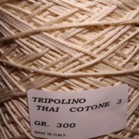 Cotone macrame' tripolino thai n° 3 100% cotone, 100% italiano
