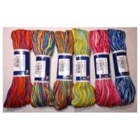 Sashiko filato cotone 100 mt sfumato e multicolor