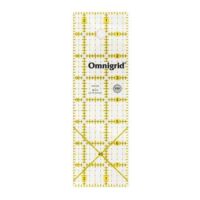 Quilt ruler 2,5"x 8" inch, omnigrid r258