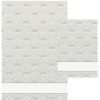 Set asciugamani nice, disegno lotus, tessitura chierese grigio - immagine 2