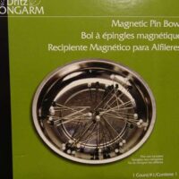 Bacinella acciaio con calamita dritz cm 15,2