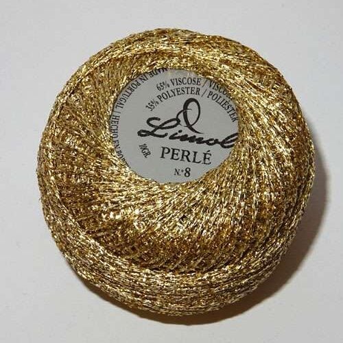 Perle' metallizzato n° 8 oro