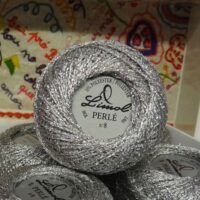 Perle' metallizzato n° 8 argento