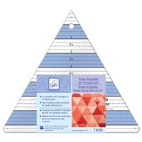 Quilt ruler equilateral triangle  60°, 9 1/2 ", taylor