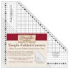 Simple folded corners, doug leko