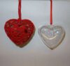 Cuore apribile plastica,  cm 8 - immagine 2