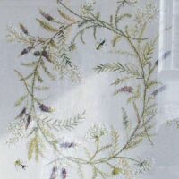 Botanical embroidery,  haggard brian