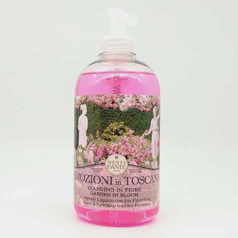Emozioni in toscana nesti dante, giardino in fiore: flacone ml 300 o dispenser ml 500