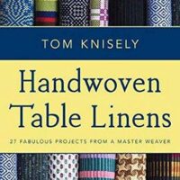 Handwoven table linens, tom knisely
