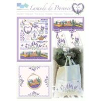 Lindner's  kreuzstiche  n°080 lavande de provence