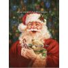 Babbo natale con orsetto, heaven and earth designs solo schema