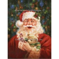Babbo natale con orsetto, heaven and earth designs solo schema
