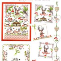 Lindner's  kreuzstiche n°027   alpengluck/montagna