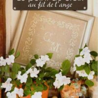 Le point de croix au fil de l'ange, martine leonard
