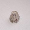 Ditale in argento con granati mm 17 by roberta dazzini - immagine 3
