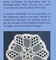 Bucks point lace workbook, Louise West
