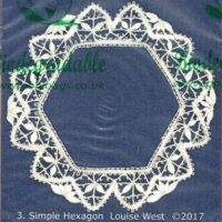 Bedfordshire lace designs louise west, disegno forato