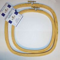 Telaio quadrato in legno dmc cm 21 o cm 25
