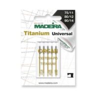 Aghi macchina madeira 9459t, titanio universale 75/11-80/12-90/14