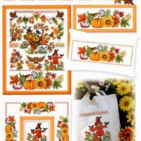 Lindner's  kreuzstiche n° 123  herbstleuchten