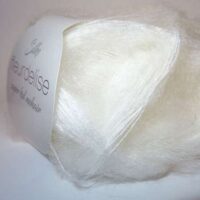 Mohair fleurdelise silke, gr 25/250 mt, ferri n°2,5/4,5, 22 colori