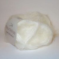Mohair fleurdelise silke, gr 25/250 mt, ferri n°2,5/4,5, 22 colori
