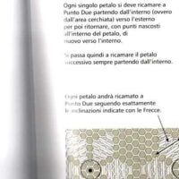 Ricamo su tulle: retini di fondo 1°, punto filza e punto rammento matteucci paola