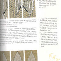 Rtulle6a Libro Paola Matteucci Ricamo su tulle 1° manuale di base punti base, particolari