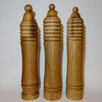 Portauncinetti in legno tornito a mano