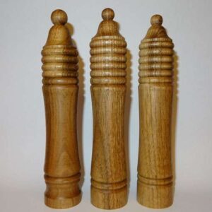 Telaio legno (faggio)con 196 fori e 16 perni per bloccaggio moduli granny