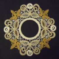 Disegno per centrino "ciliegie", download