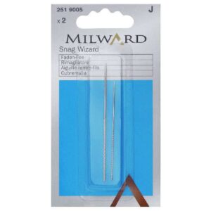 Aghi per lana milward 2 aghi con e senza punta