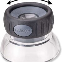 Lente da appoggio con messa a fuoco della lente, carson 17,5x lumiloupe™plus