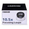 Lente da appoggio con messa a fuoco della lente, carson 10,5x lumiloupe™plus