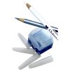 4 matite idrosolubili roxane sharp-n-cap pack (2 bianche-2 argento) - immagine 2