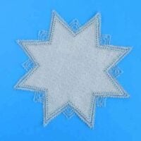 Forme creative per l'uncinetto stella 20 x 20 zweigart