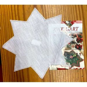 Forme creative per l'uncinetto, stella 32 x 32 zweigart